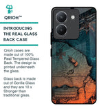 Geographical Map Glass Case for Vivo Y36