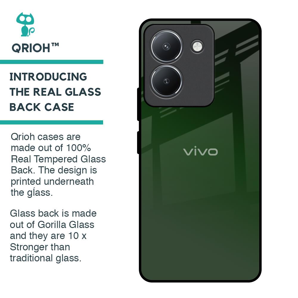 Deep Forest Glass Case for Vivo Y36