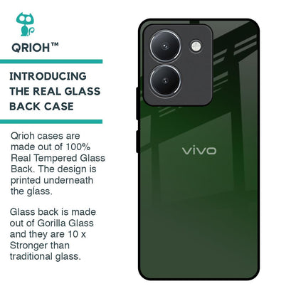 Deep Forest Glass Case for Vivo Y36