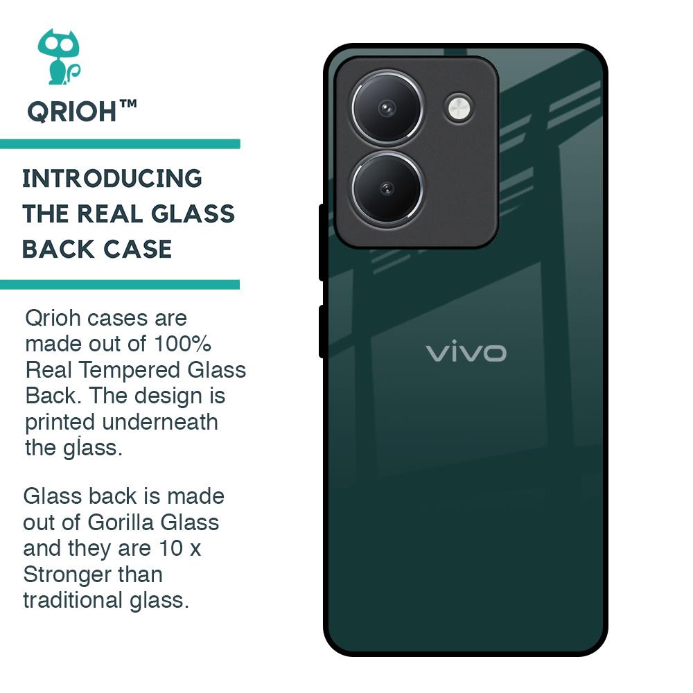 Olive Glass Case for Vivo Y36