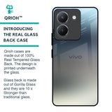 Tricolor Ombre Glass Case for Vivo Y36