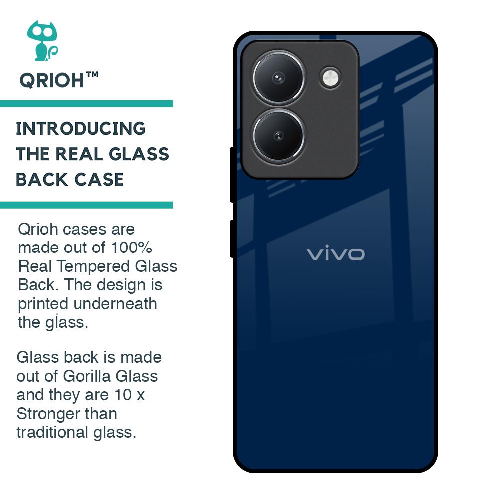 Royal Navy Glass Case for Vivo Y36