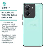 Teal Glass Case for Vivo Y36