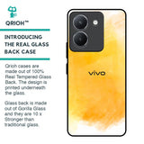 Rustic Orange Glass Case for Vivo Y36
