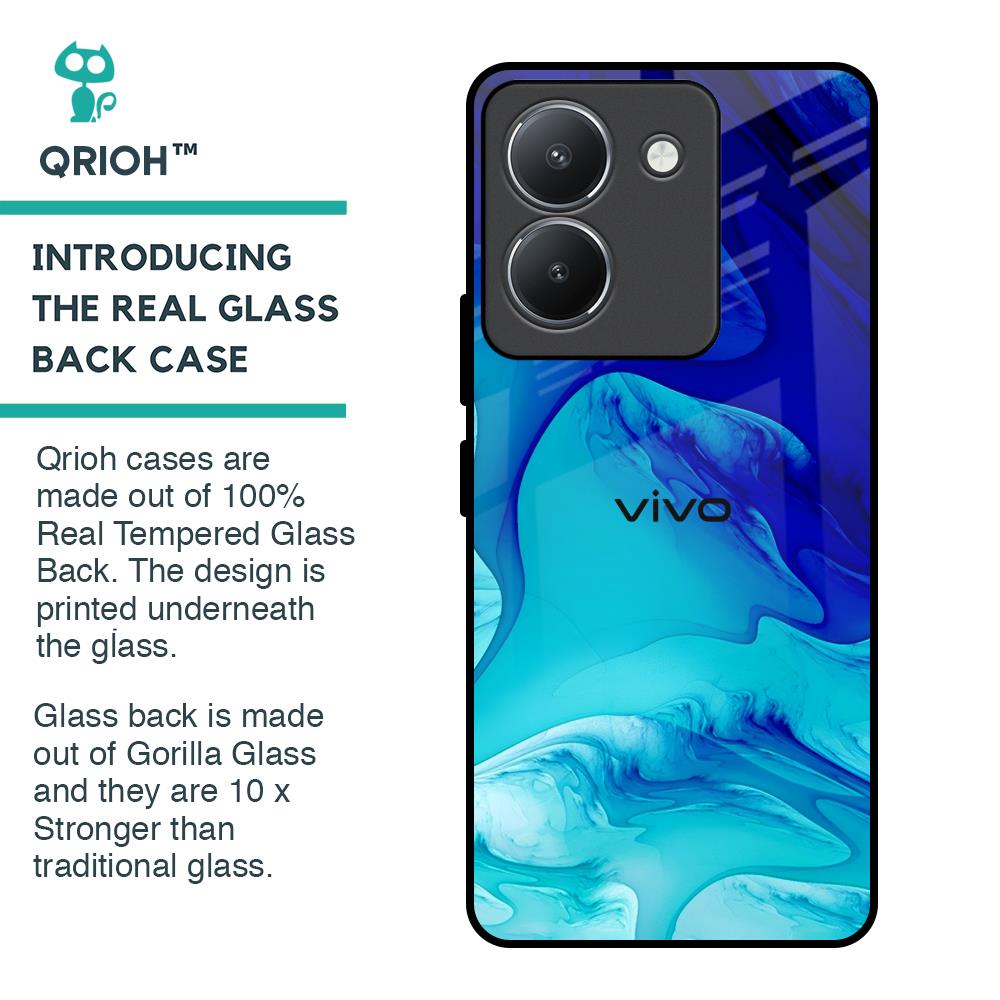 Raging Tides Glass Case for Vivo Y36