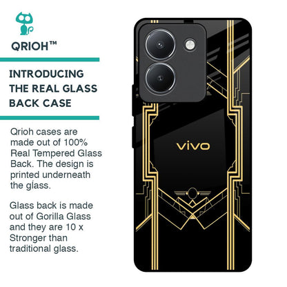Sacred Logo Glass Case for Vivo Y36