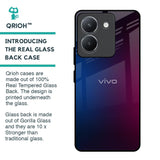 Mix Gradient Shade Glass Case For Vivo Y36