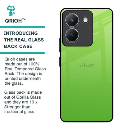 Paradise Green Glass Case For Vivo Y36