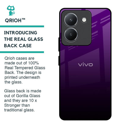 Harbor Royal Blue Glass Case For Vivo Y36