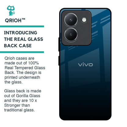 Sailor Blue Glass Case For Vivo Y36