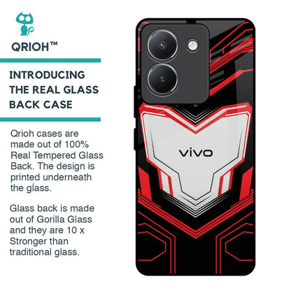 Quantum Suit Glass Case For Vivo Y36