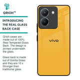 Fluorescent Yellow Glass case for Vivo Y36