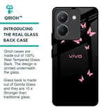 Fly Butterfly Glass Case for Vivo Y36