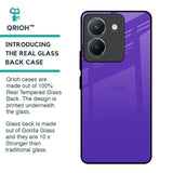 Amethyst Purple Glass Case for Vivo Y36