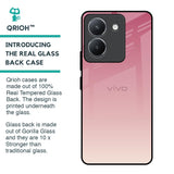 Blooming Pink Glass Case for Vivo Y36
