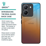 Rich Brown Glass Case for Vivo Y36