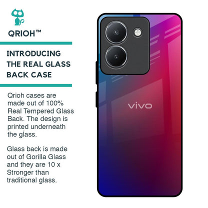 Magical Color Shade Glass Case for Vivo Y36