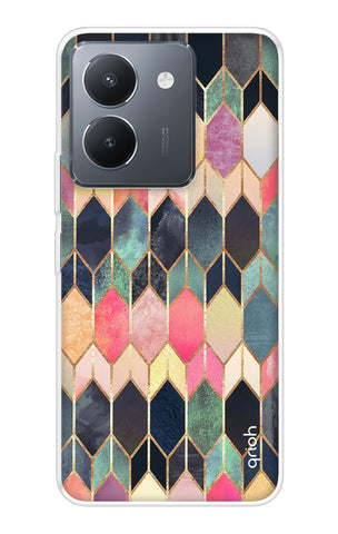 Shimmery Pattern Vivo Y36 Back Cover