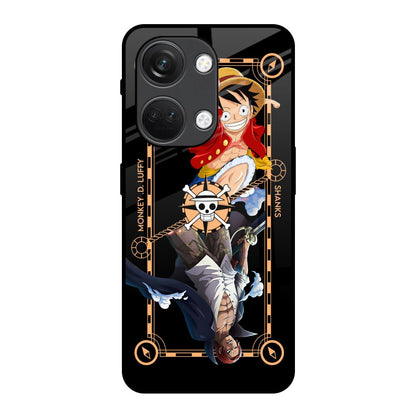 Shanks & Luffy OnePlus Nord 3 5G Glass Back Cover Online
