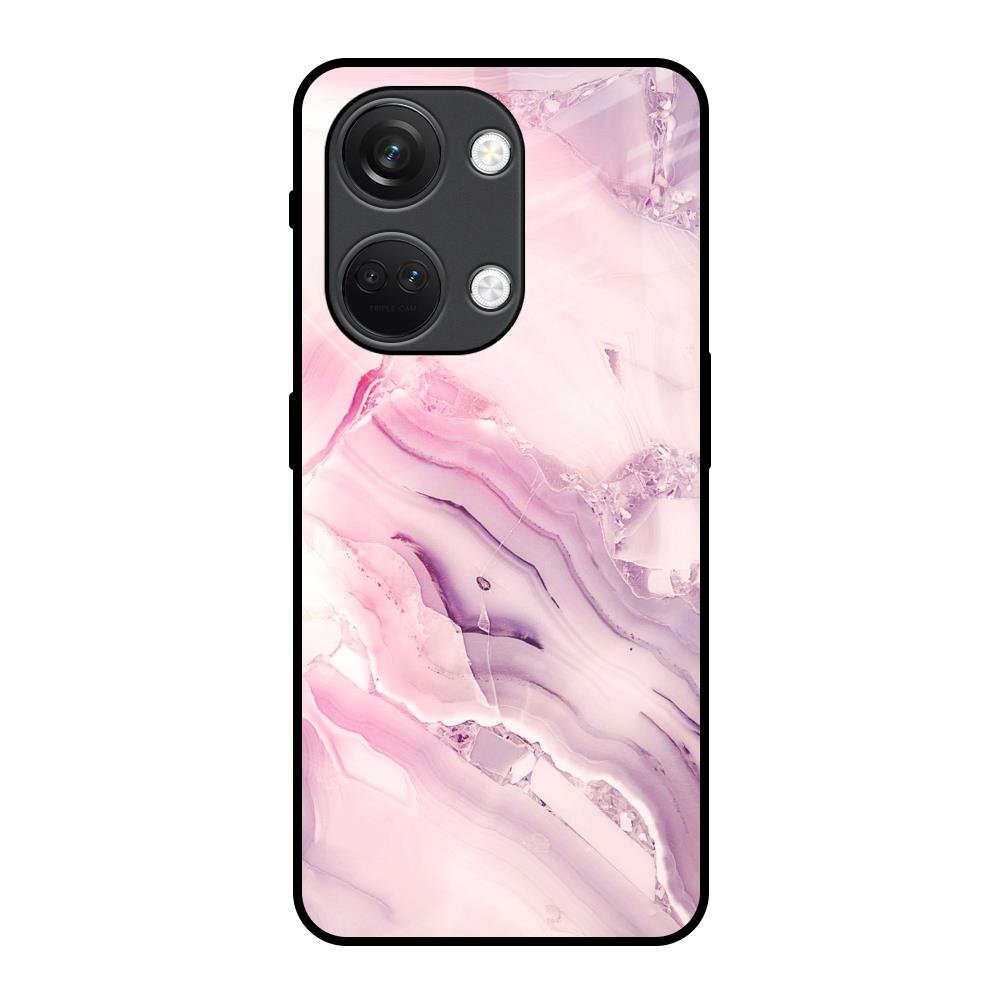 Diamond Pink Gradient OnePlus Nord 3 5G Glass Back Cover Online