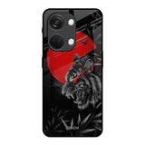 Red Moon Tiger OnePlus Nord 3 5G Glass Back Cover Online