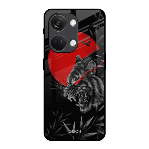 Red Moon Tiger OnePlus Nord 3 5G Glass Back Cover Online