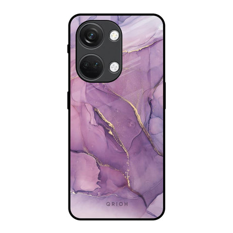 Purple Gold Marble OnePlus Nord 3 5G Glass Back Cover Online