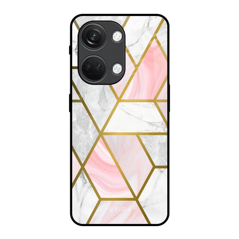 Geometrical Marble OnePlus Nord 3 5G Glass Back Cover Online
