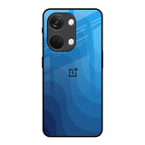 Blue Wave Abstract OnePlus Nord 3 5G Glass Back Cover Online
