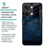 Dark Blue Grunge Glass Case for OnePlus Nord 3 5G