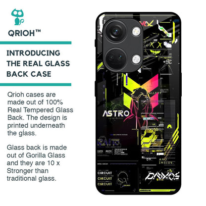 Astro Glitch Glass Case for OnePlus Nord 3 5G