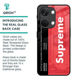 Supreme Ticket Glass Case for OnePlus Nord 3 5G
