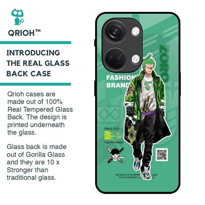 Zoro Bape Glass Case for OnePlus Nord 3 5G