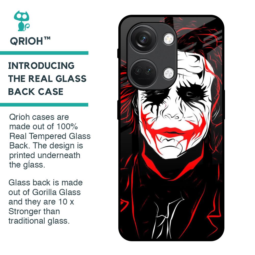 Life In Dark Glass Case For OnePlus Nord 3 5G