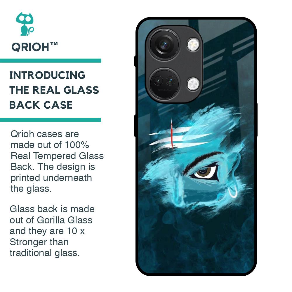 Power Of Trinetra Glass Case For OnePlus Nord 3 5G
