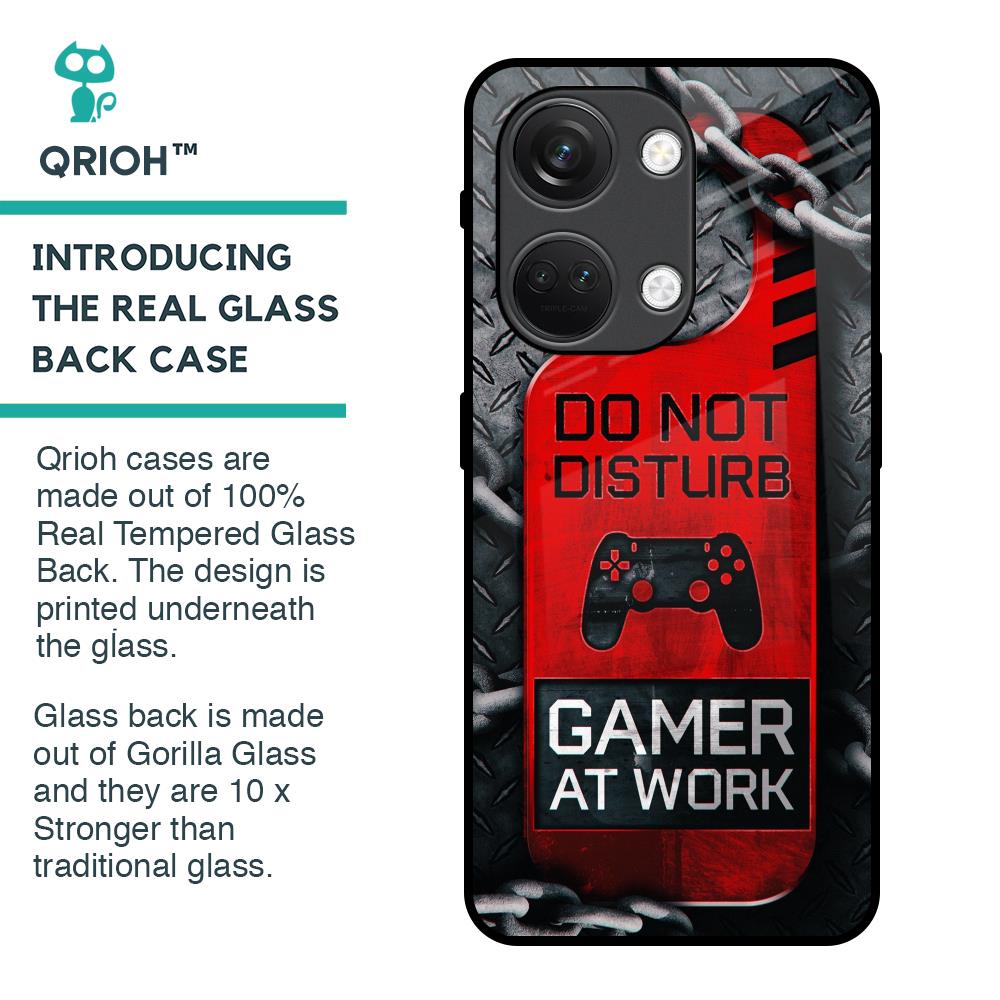 Do No Disturb Glass Case For OnePlus Nord 3 5G