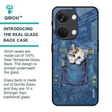 Kitty In Pocket Glass Case For OnePlus Nord 3 5G