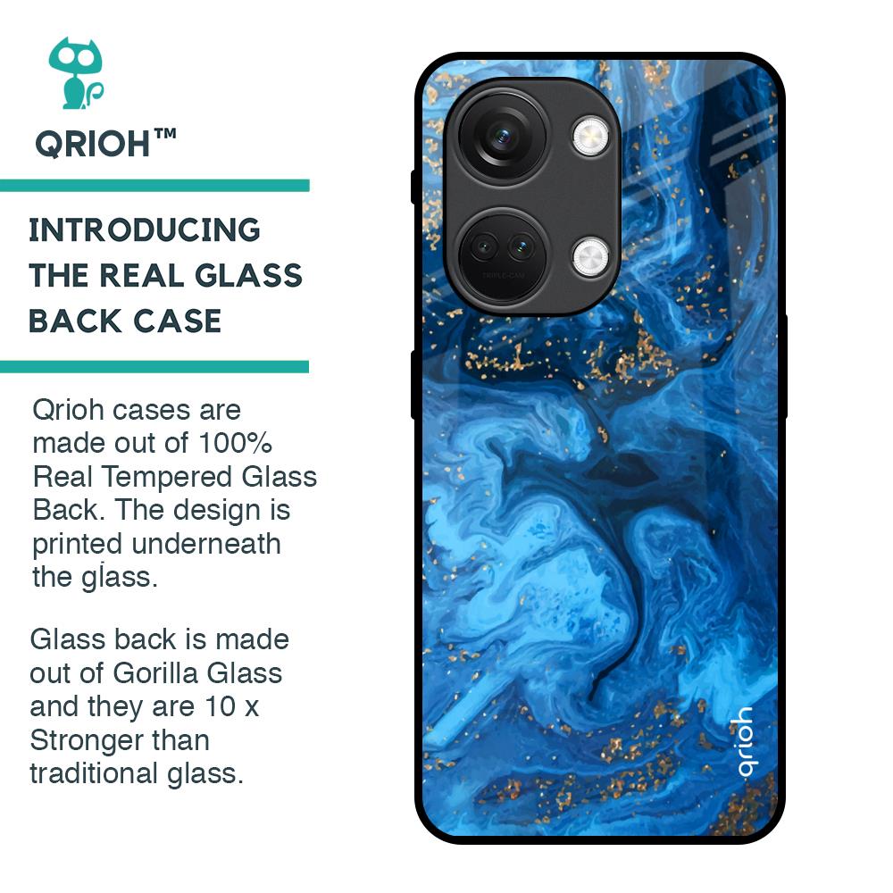 Gold Sprinkle Glass Case for OnePlus Nord 3 5G