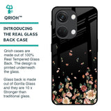 Floating Floral Print Glass Case for OnePlus Nord 3 5G