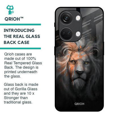 Devil Lion Glass Case for OnePlus Nord 3 5G