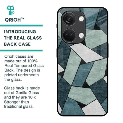 Abstact Tiles Glass Case for OnePlus Nord 3 5G