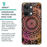 Floral Mandala Glass Case for OnePlus Nord 3 5G