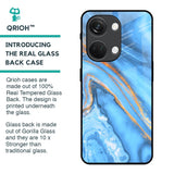 Vibrant Blue Marble Glass Case for OnePlus Nord 3 5G