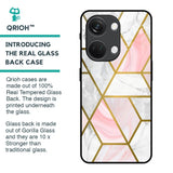 Geometrical Marble Glass Case for OnePlus Nord 3 5G