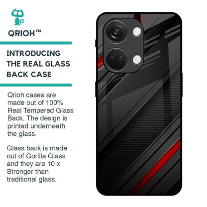 Modern Abstract Glass Case for OnePlus Nord 3 5G