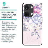 Elegant Floral Glass Case for OnePlus Nord 3 5G