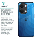 Blue Wave Abstract Glass Case for OnePlus Nord 3 5G