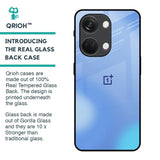 Vibrant Blue Texture Glass Case for OnePlus Nord 3 5G