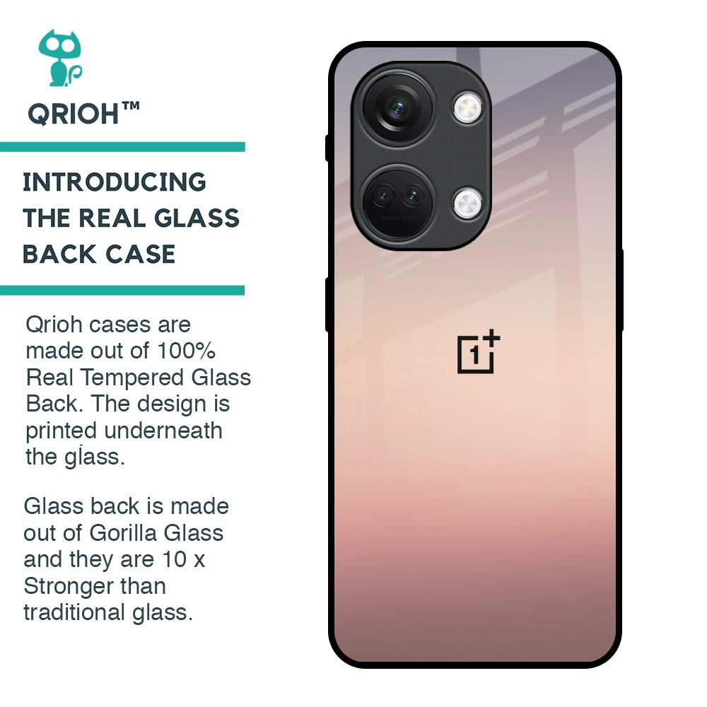 Golden Mauve Glass Case for OnePlus Nord 3 5G