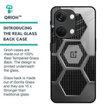 Hexagon Style Glass Case For OnePlus Nord 3 5G
